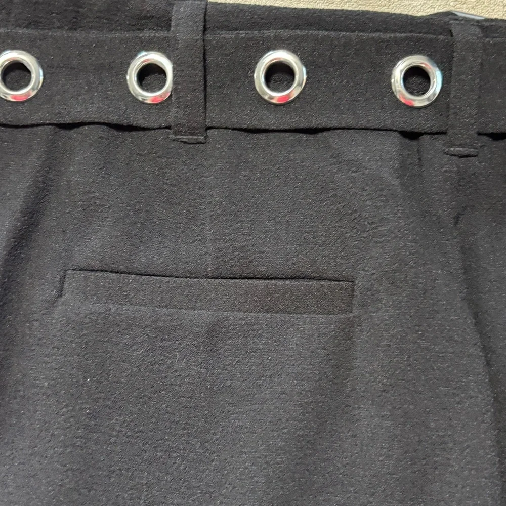 Rachel Rachel Roy Zane Silver Grommet Ankle Pants‎